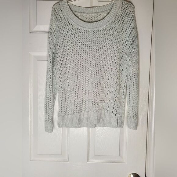 Unbranded L Snow White Knit Longsleeves RAMIE Blend Women’s Sweater - Picture 1 of 7